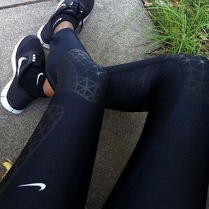 Nike Tech Reflective Honeycomb Running Tights